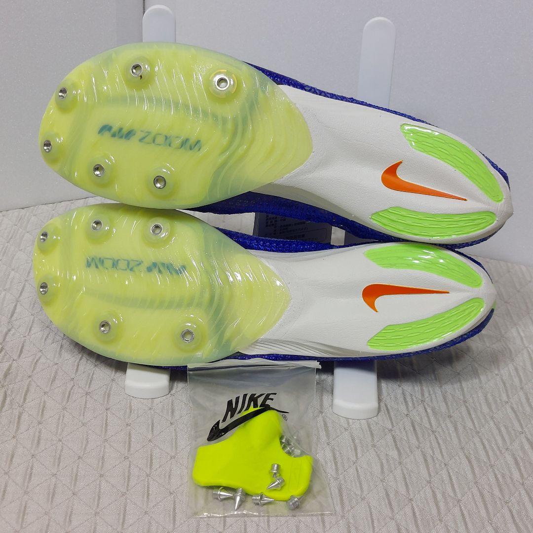 【美品未使用】ナイキ エアズーム ビクトリー スパイク 29.0 ブルー ①