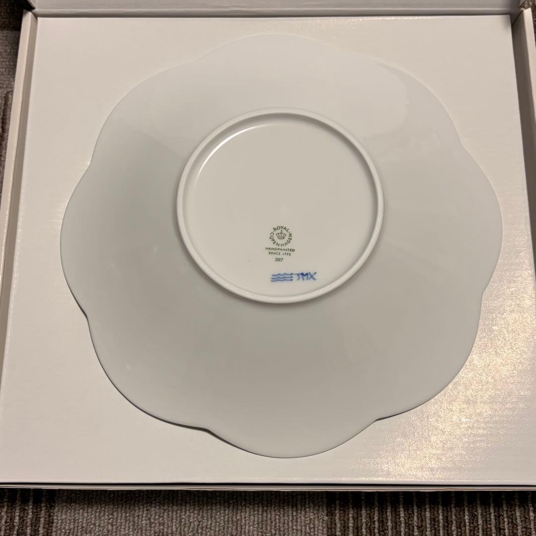 箱付き新品未使用◎ロイヤルコペンハーゲン　プリンセス　ペダルボウル　25.5cm