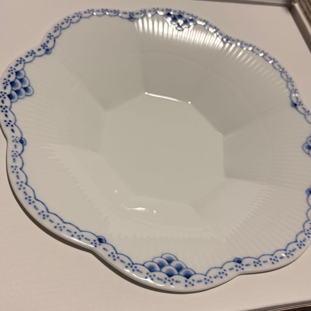 箱付き新品未使用◎ロイヤルコペンハーゲン　プリンセス　ペダルボウル　25.5cm