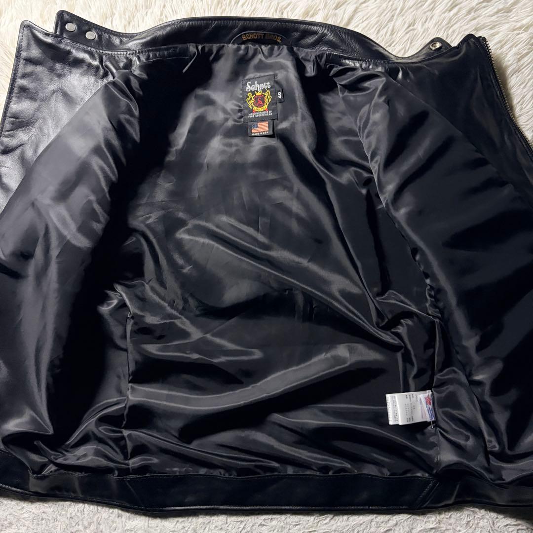 y*G様 未使用級■schott ライダースジャケット 603UST ワンスター