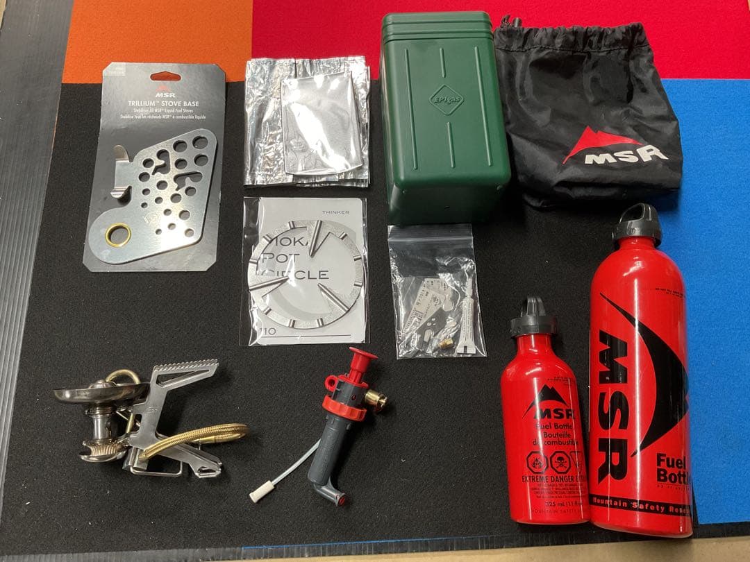 MSR現行品ウィスパーライトインターナショナルフルセット動作良好美品