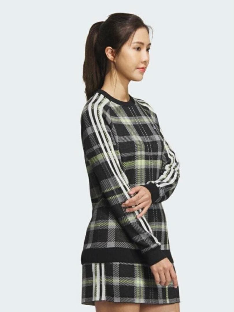 adidas チェック柄 スカートセット