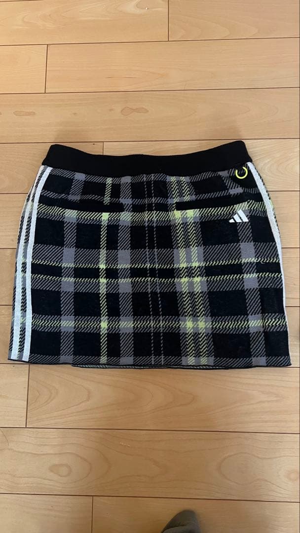 adidas チェック柄 スカートセット