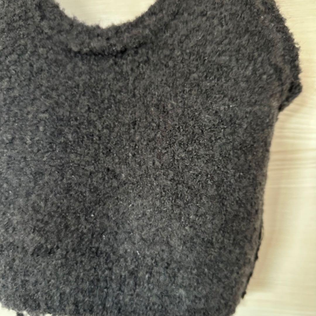 anuke Fringe Knit Bustier アンヌーク フリンジビスチェ