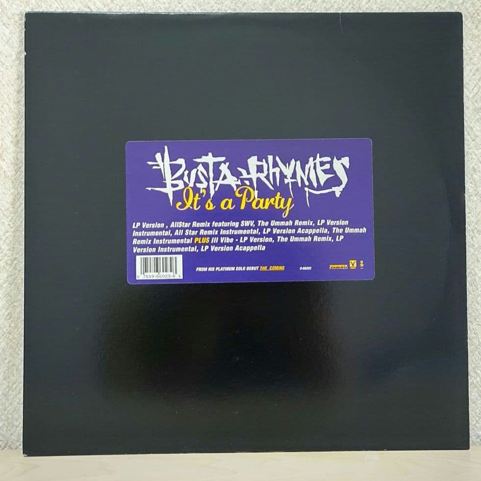 HIPHOP LP Busta Rhymes バスタ・ライムス　まとめ売り　8枚
