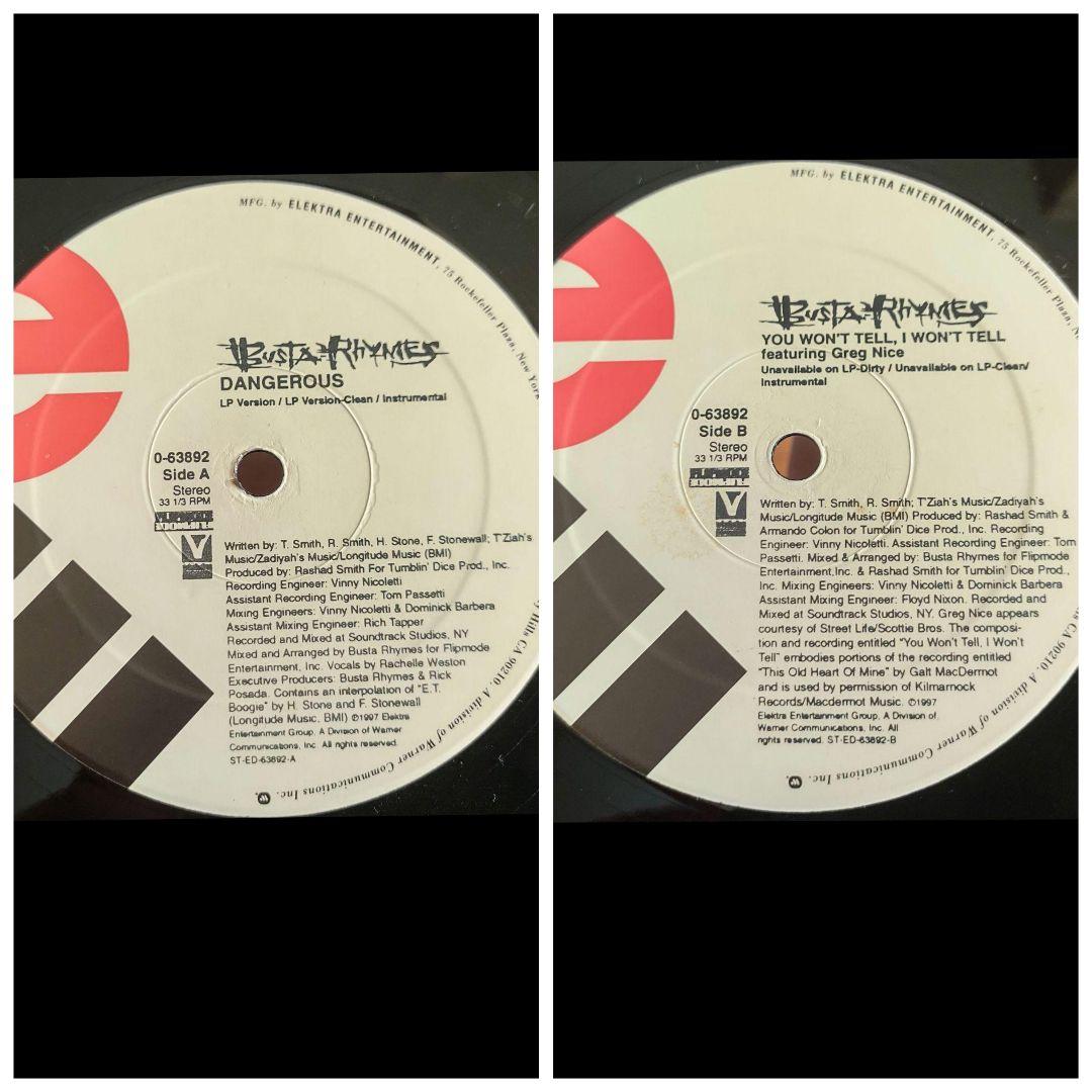 HIPHOP LP Busta Rhymes バスタ・ライムス　まとめ売り　8枚