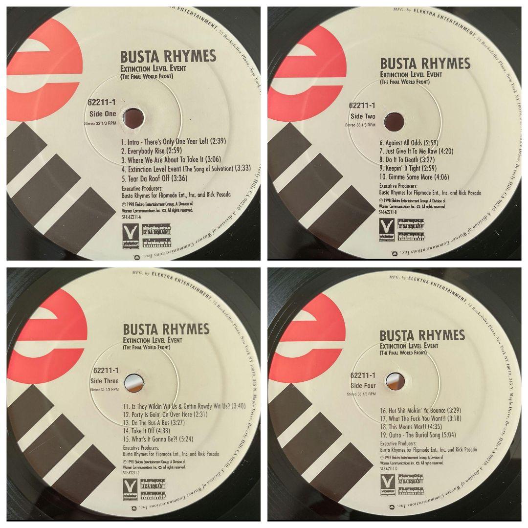 HIPHOP LP Busta Rhymes バスタ・ライムス　まとめ売り　8枚