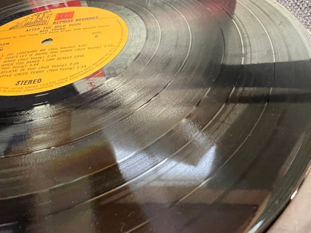 ニールヤング アフターザゴールドラッシュ P-8002R 初回プレス LP洋楽