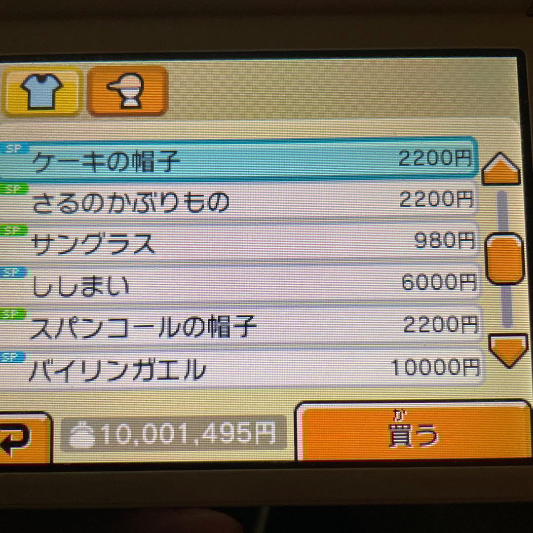 トモダチコレクション 新生活 ニンテンドー3DS 所持金1000万　レア物多数