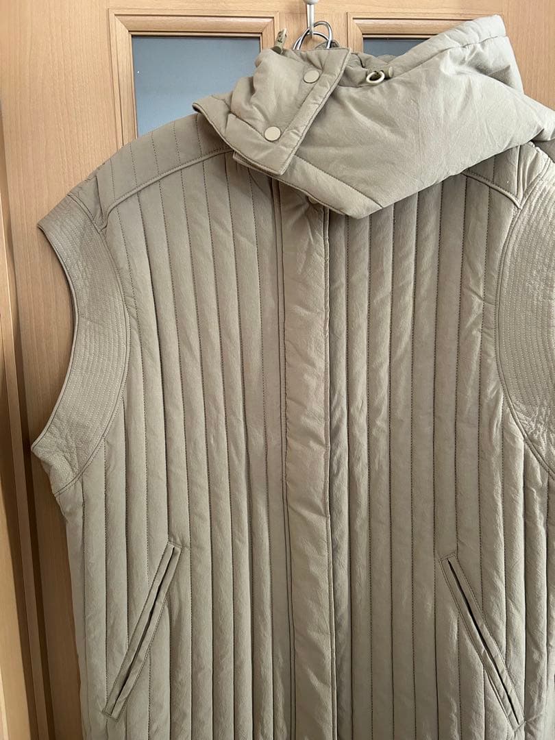 TODAYFUL トゥデイフル★フーディーキルティングベスト