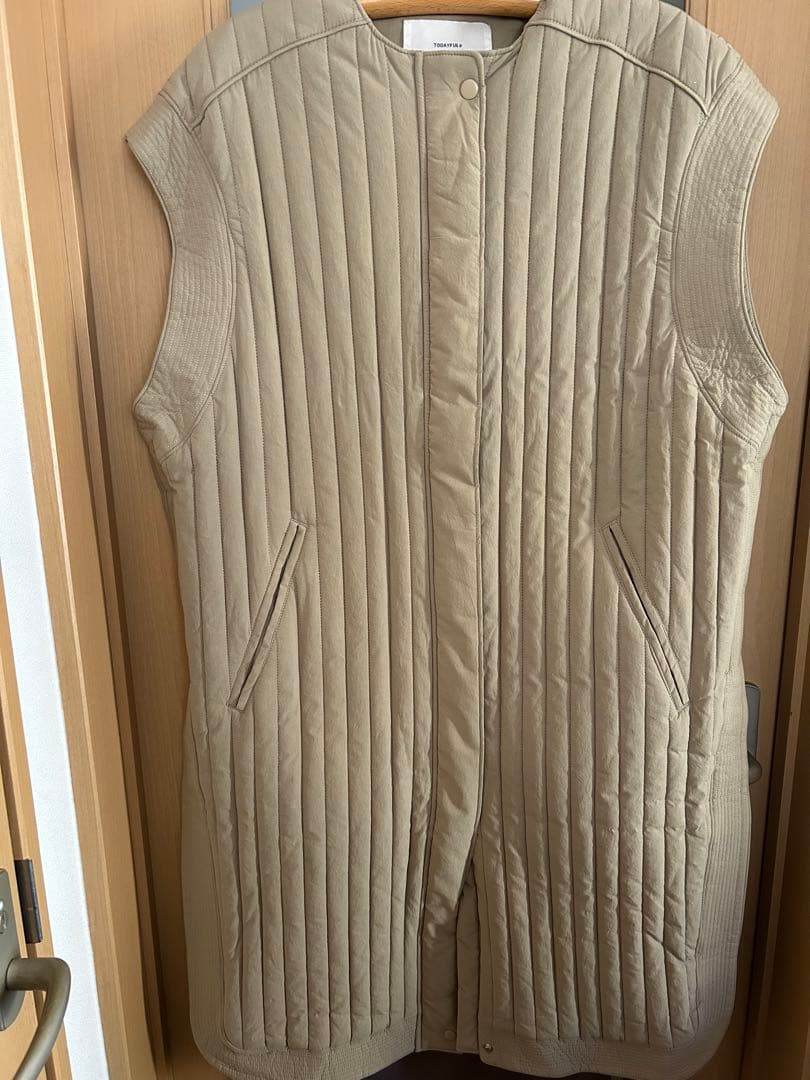 TODAYFUL トゥデイフル★フーディーキルティングベスト
