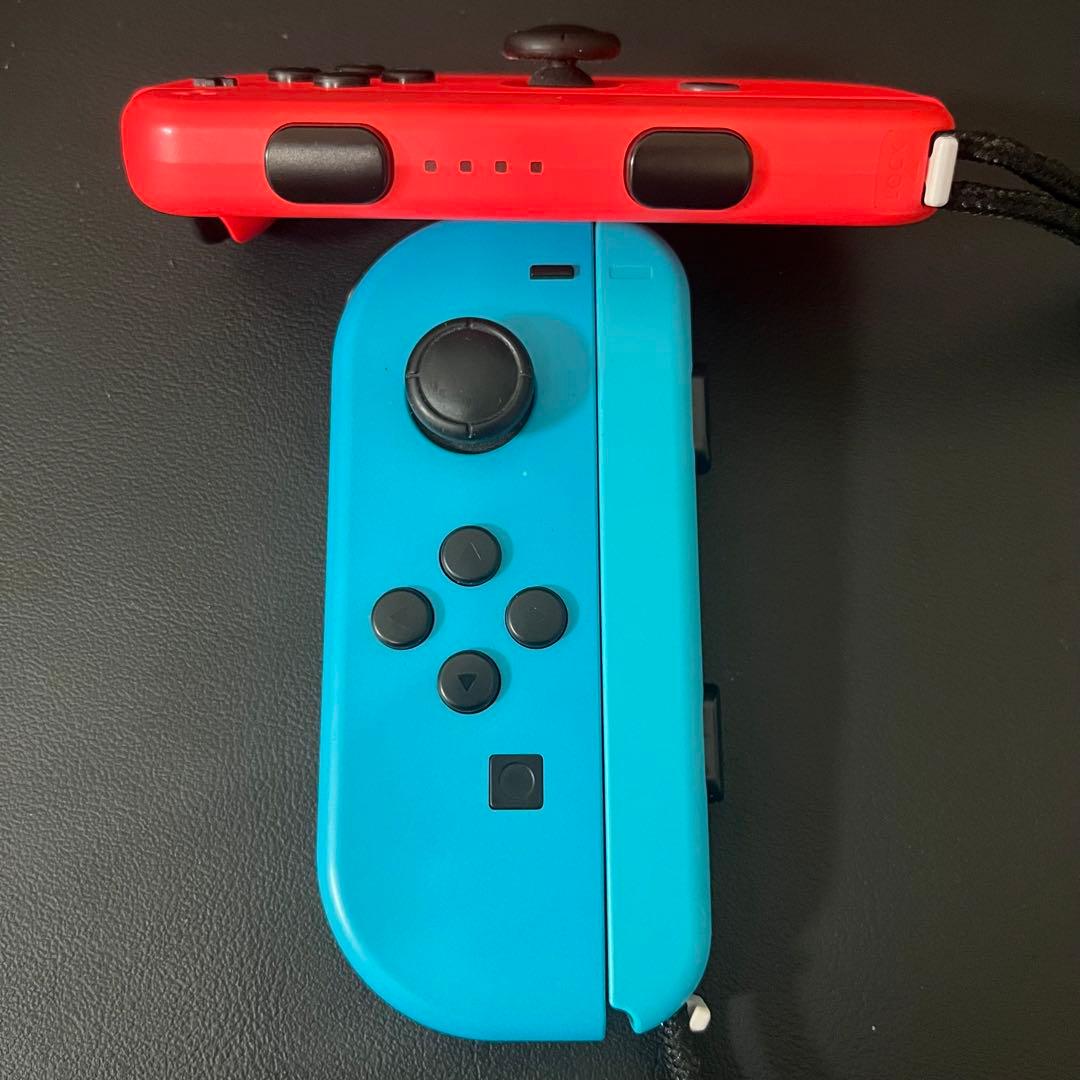 【美品/未対策機/初期型/箱付き】Nintendo Switch 本体 青/赤