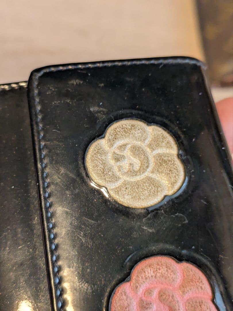 CHANEL ブラックキーケース