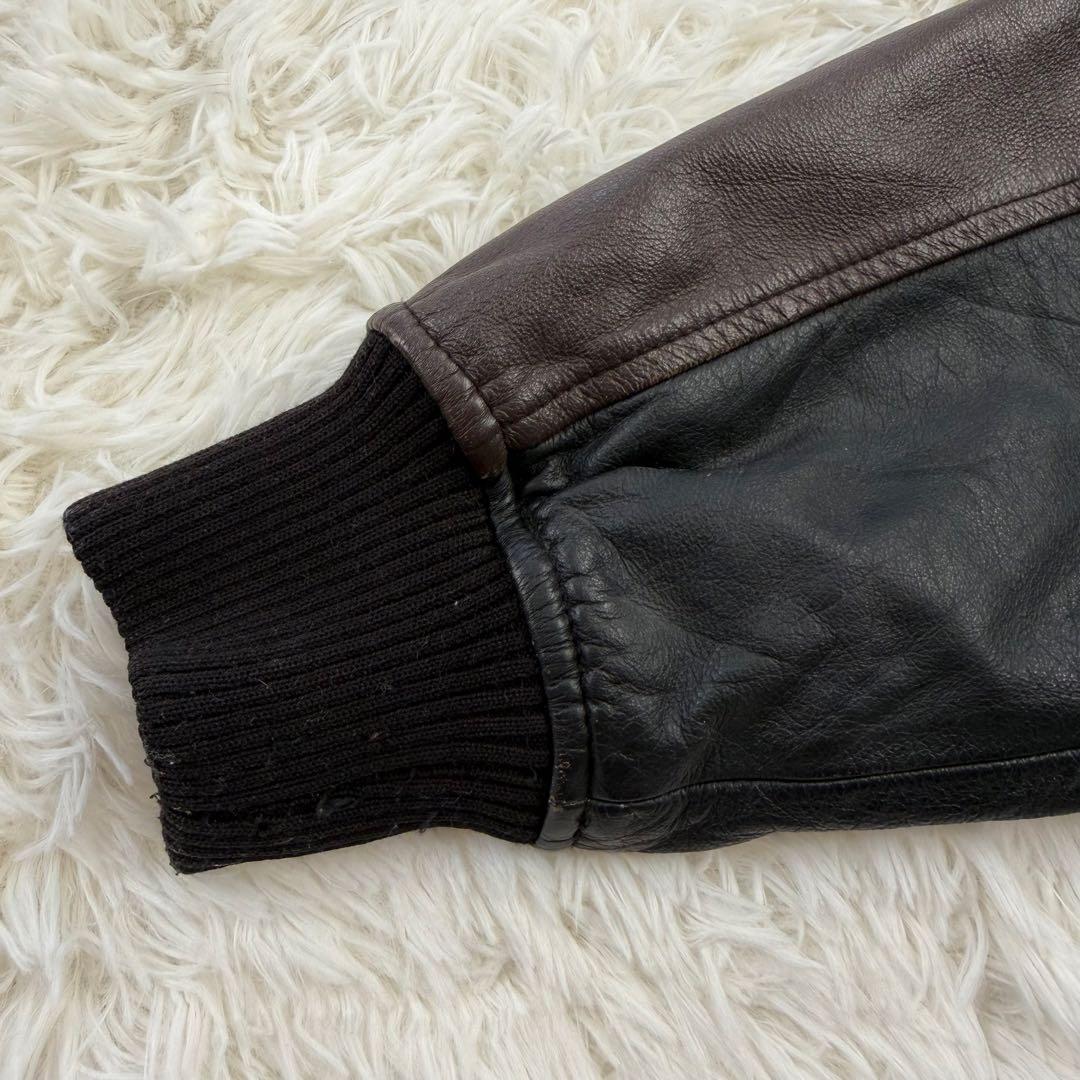 本革レザージャケット MICHIKO LONDON 牛革 ヴィンテージ調 M