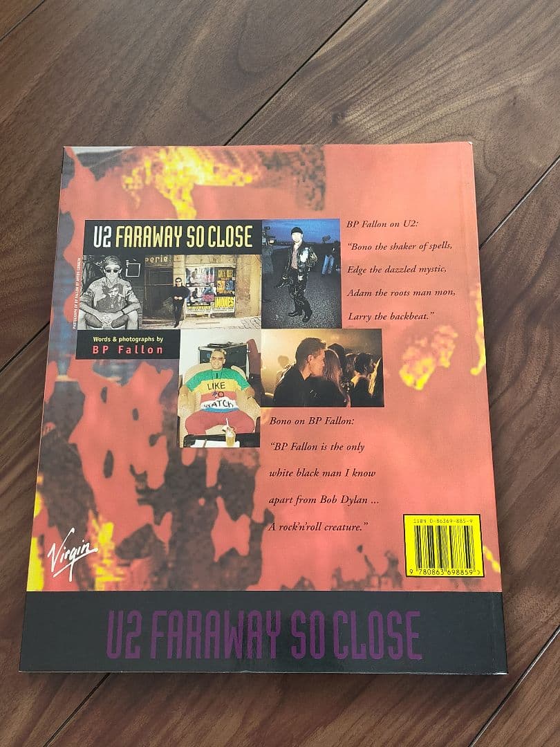 U2/rockin'on/FARAWAY SO CLOSE 本 洋書 ロック