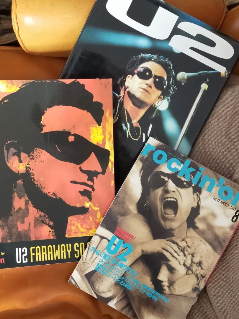 U2/rockin'on/FARAWAY SO CLOSE 本 洋書 ロック