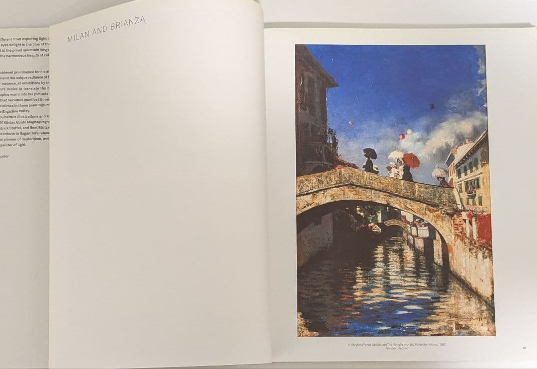 洋書　SEGANTINI ジョヴァンニ・セガンティーニ　作品集