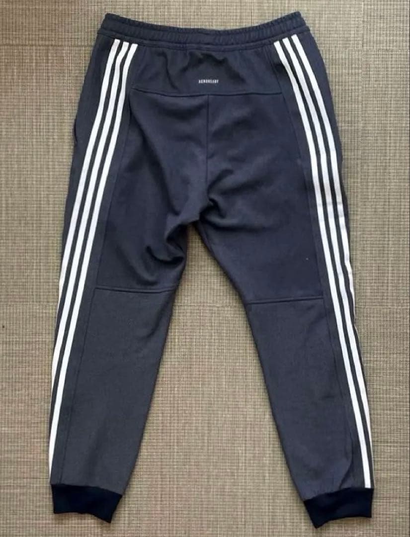 ◆adidas AEROREADY トラックパンツ レジェンドインク L