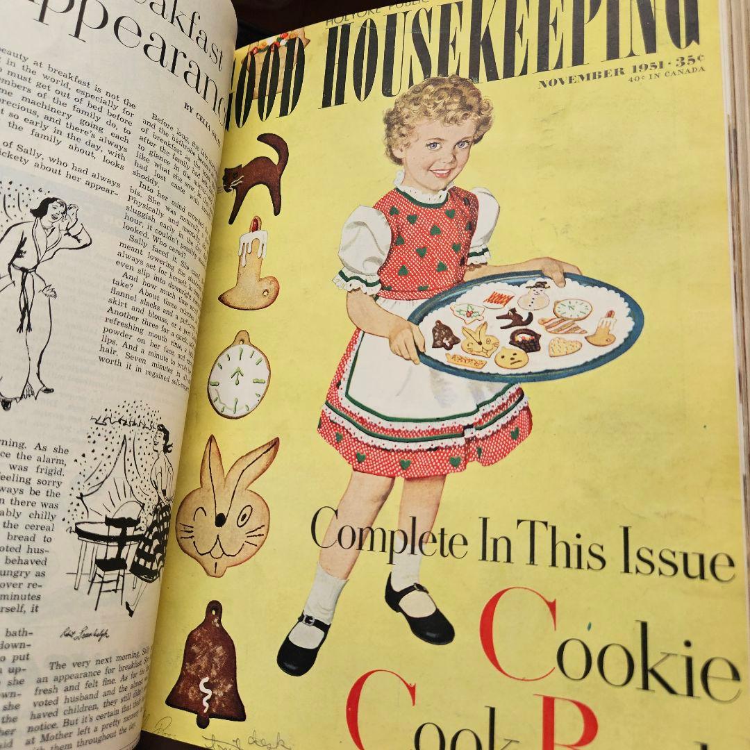 ビンテージ本　good housekeeping