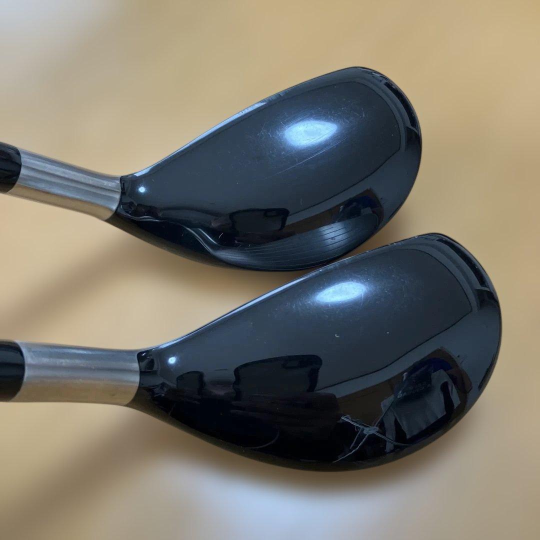 ミズノMP CLK UT 19°、22° 2本セット　純正カーボンシャフトS