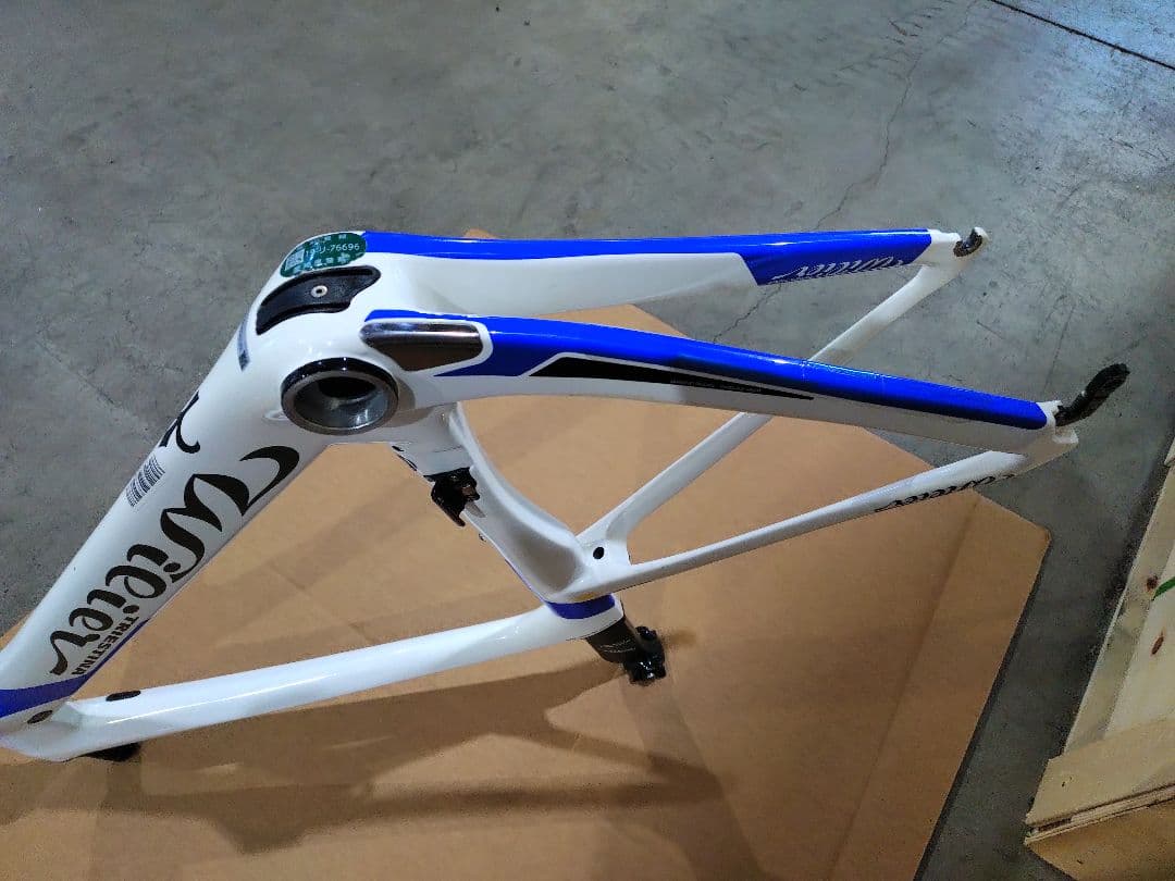 Wilier Cento1 AIR ロードバイクフレーム ホワイト/ブルー