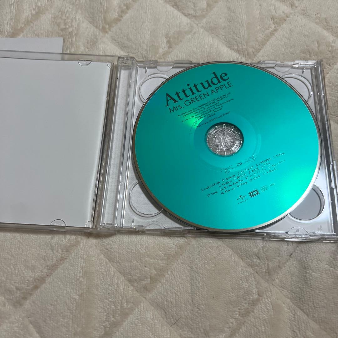 【正規品】MrsGreenApple attitude 初回限定盤