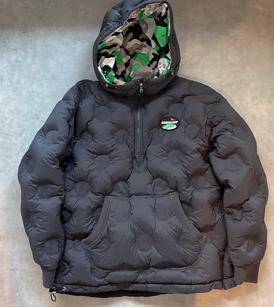 【マークアンドロナ】 ダウンジャケット ブルゾン 黒