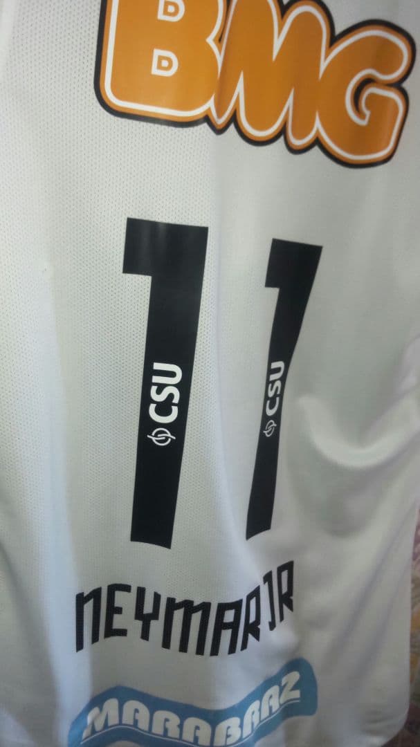 本日限定特別価格ネイマール直筆サインブラジル代表