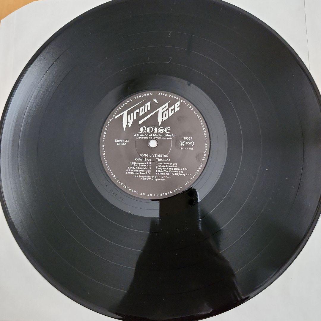 輸入盤 タイラン ペース ロング ライブメタル レコード