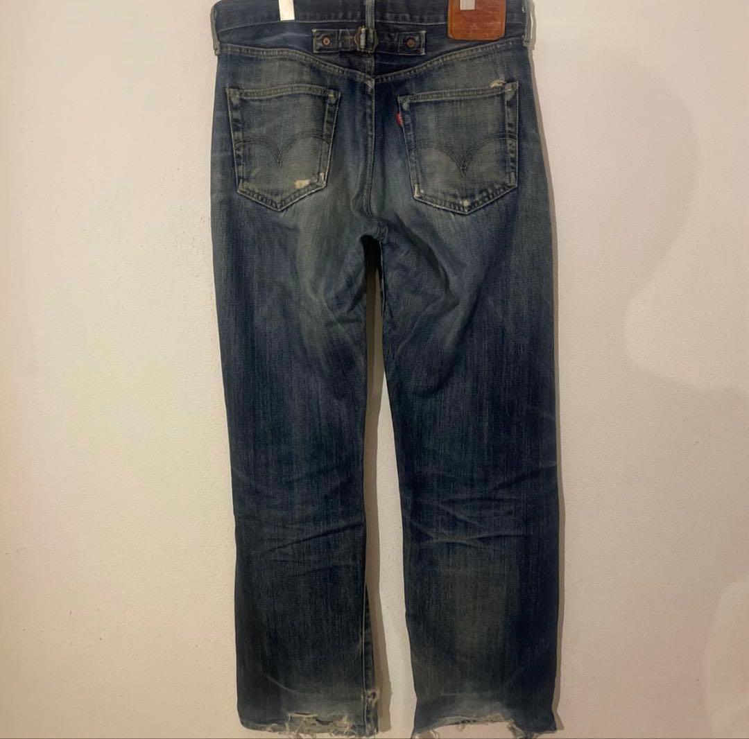 Levi's 702XX デニムパンツ w34 ビッグE 赤耳 鬼ヒゲ y2k