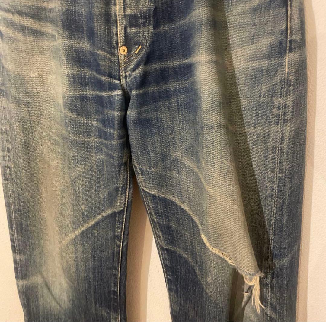 Levi's 702XX デニムパンツ w34 ビッグE 赤耳 鬼ヒゲ y2k