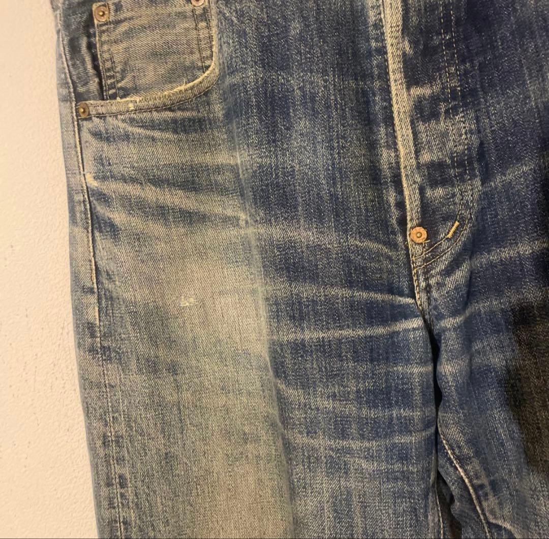 Levi's 702XX デニムパンツ w34 ビッグE 赤耳 鬼ヒゲ y2k