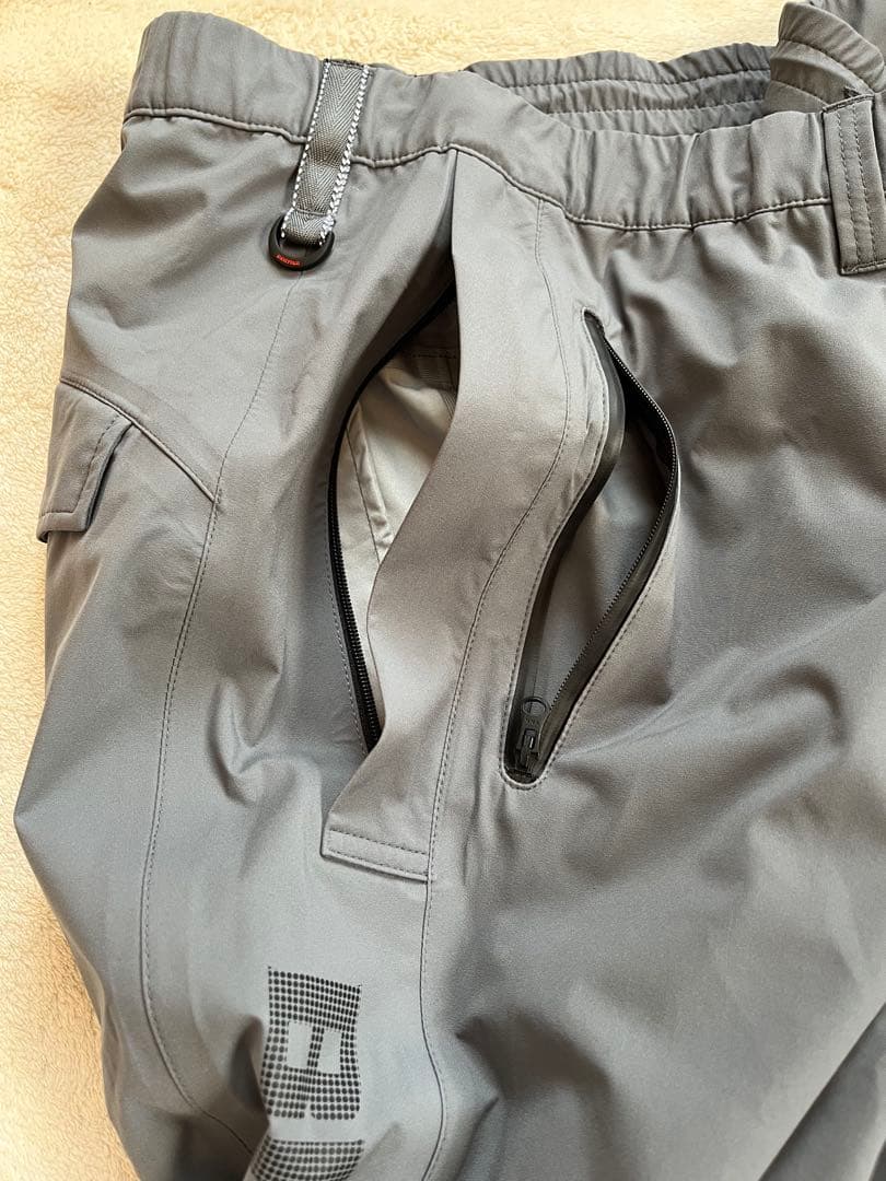 BRIEFING グレー レインウェア上下 セットアップ size L 極美品