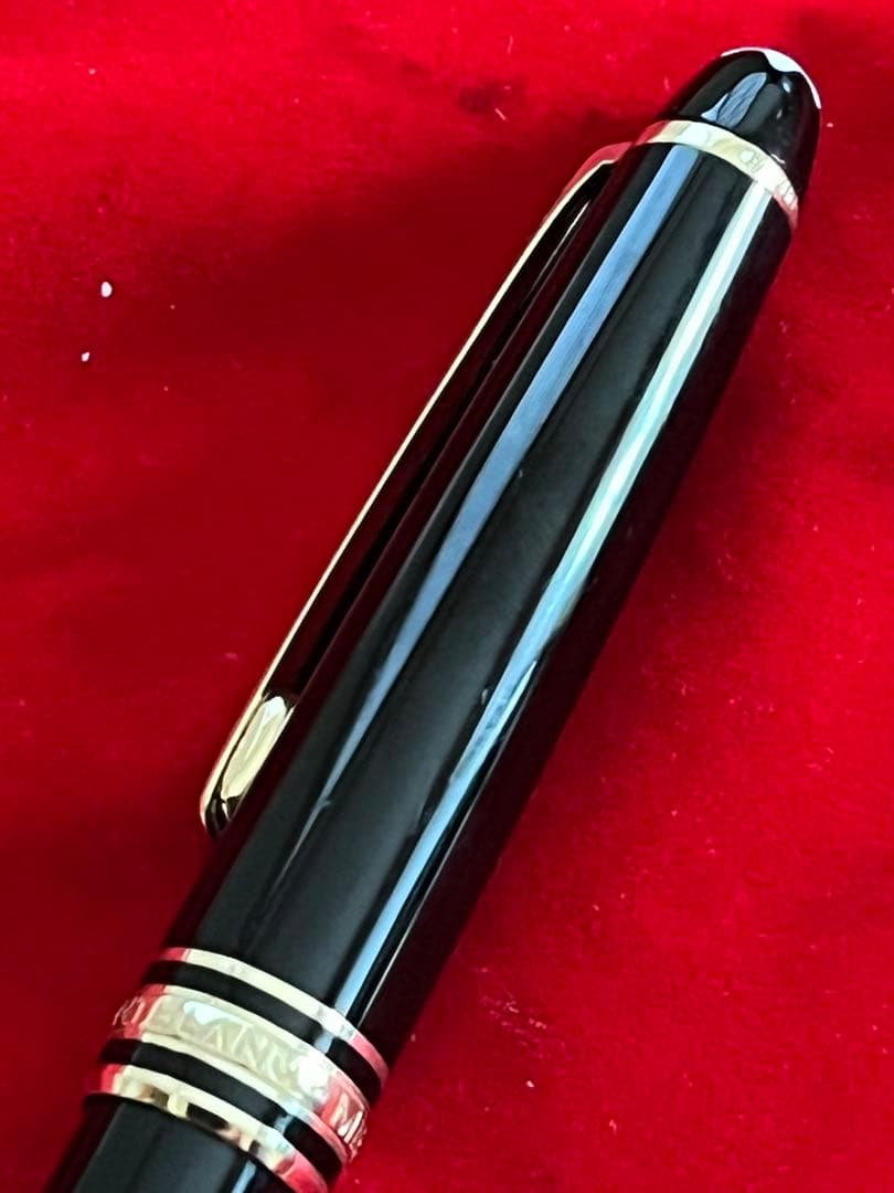 モンブランボールペン マイスターシュテュック 164ゴールド❗️艶やかです‼️