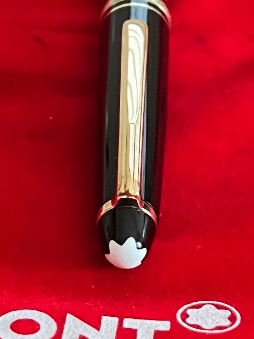 モンブランボールペン マイスターシュテュック 164ゴールド❗️艶やかです‼️