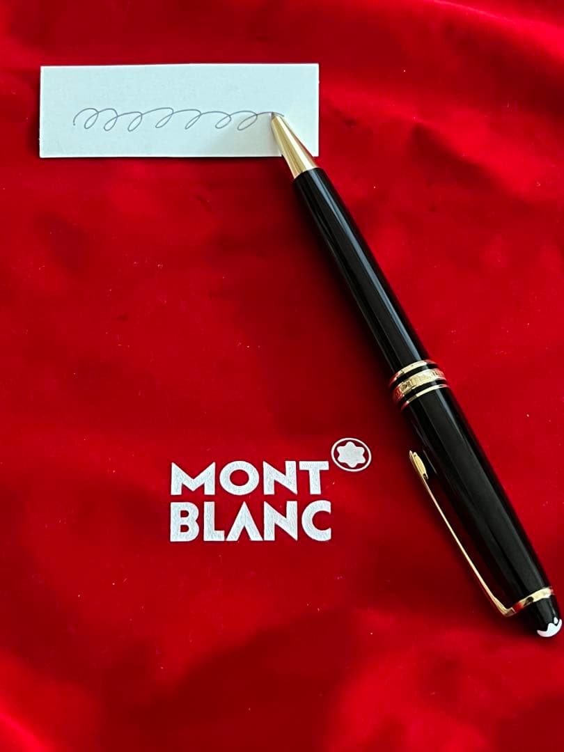 モンブランボールペン マイスターシュテュック 164ゴールド❗️艶やかです‼️