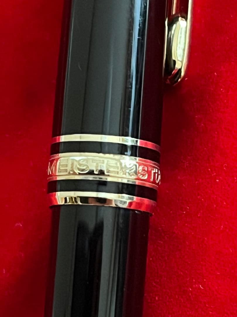 モンブランボールペン マイスターシュテュック 164ゴールド❗️艶やかです‼️