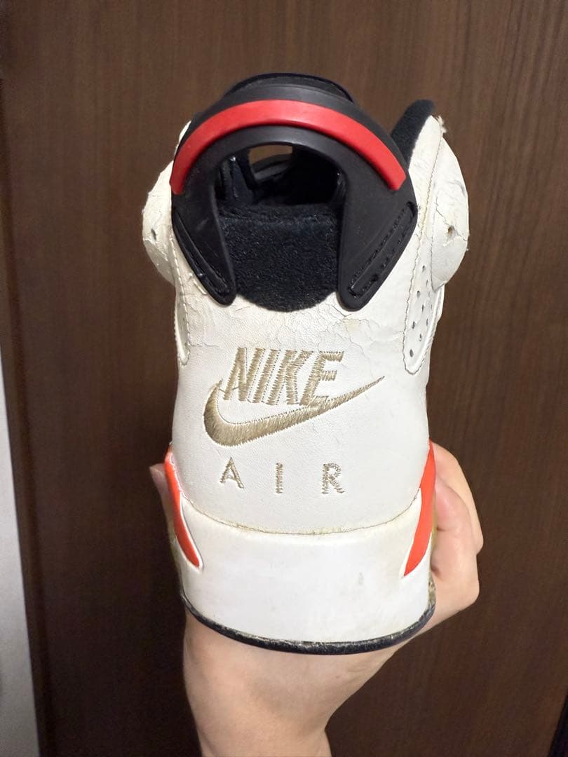 air jordan 6 1991年製　ミッドソールを交換した