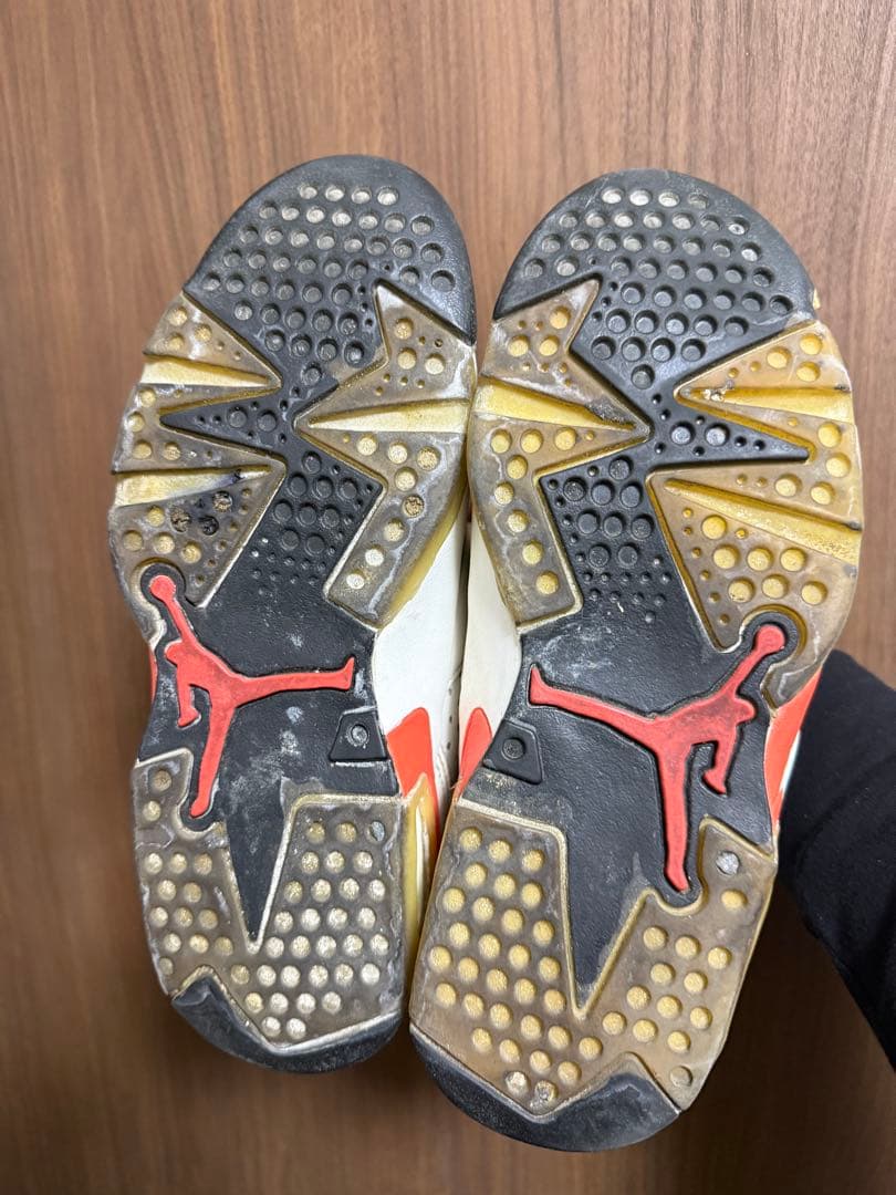 air jordan 6 1991年製　ミッドソールを交換した