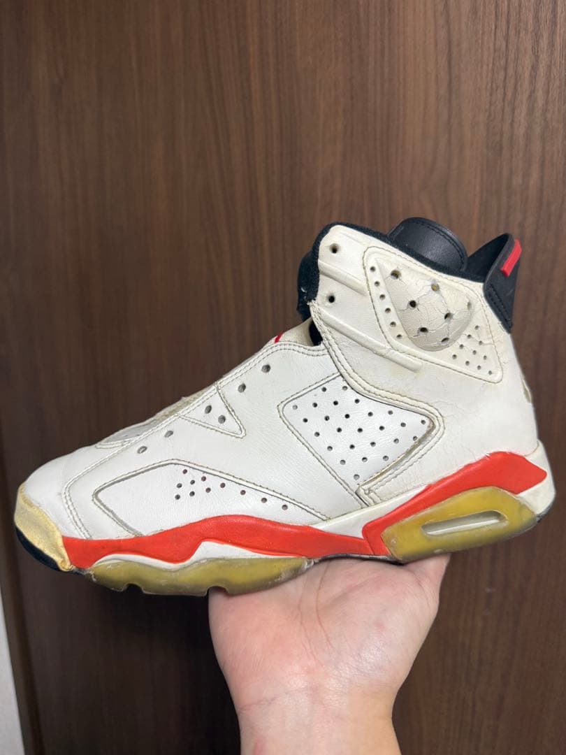 air jordan 6 1991年製　ミッドソールを交換した