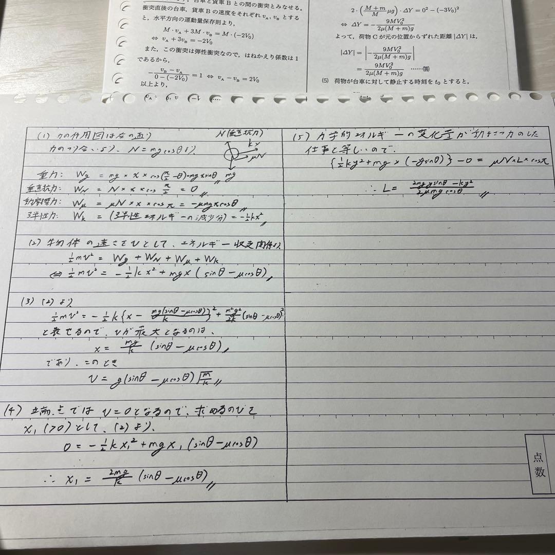 鉄緑会　高3物理一年分！　物理受験科テスト23回分＋発展例題46問セット