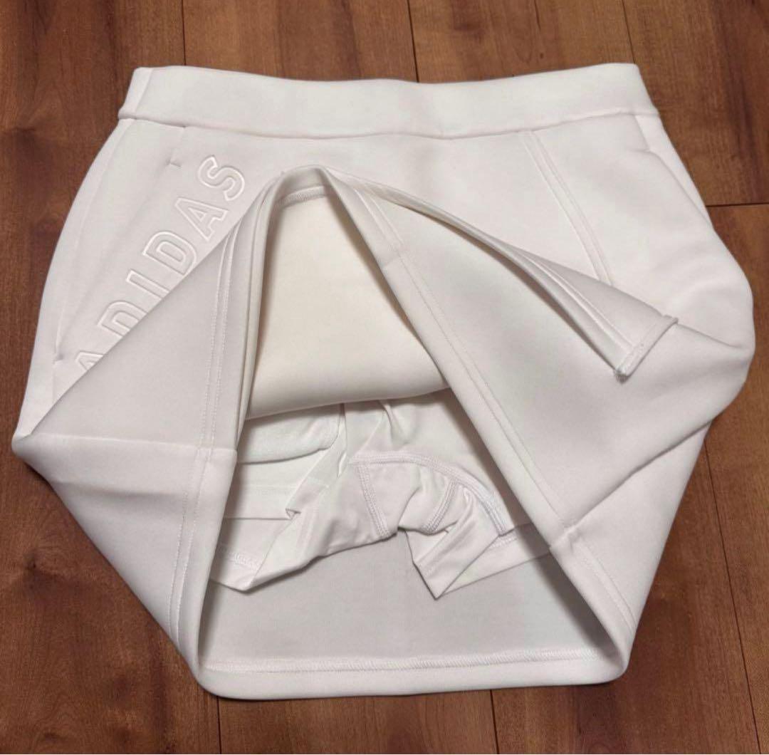 ダンボールニット　セットアップ　ホワイト　アディダス　新品タグ付き　秋冬