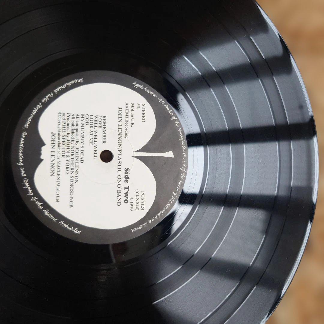 UK初回John Lennon Plastic Ono Band