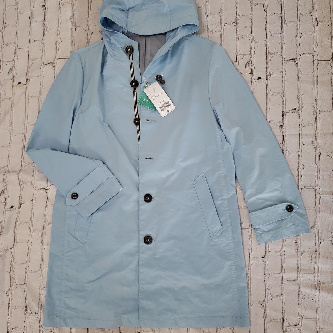 G-STAGE ステンカラーコート フード付き 撥水加工 ポリエステル100%