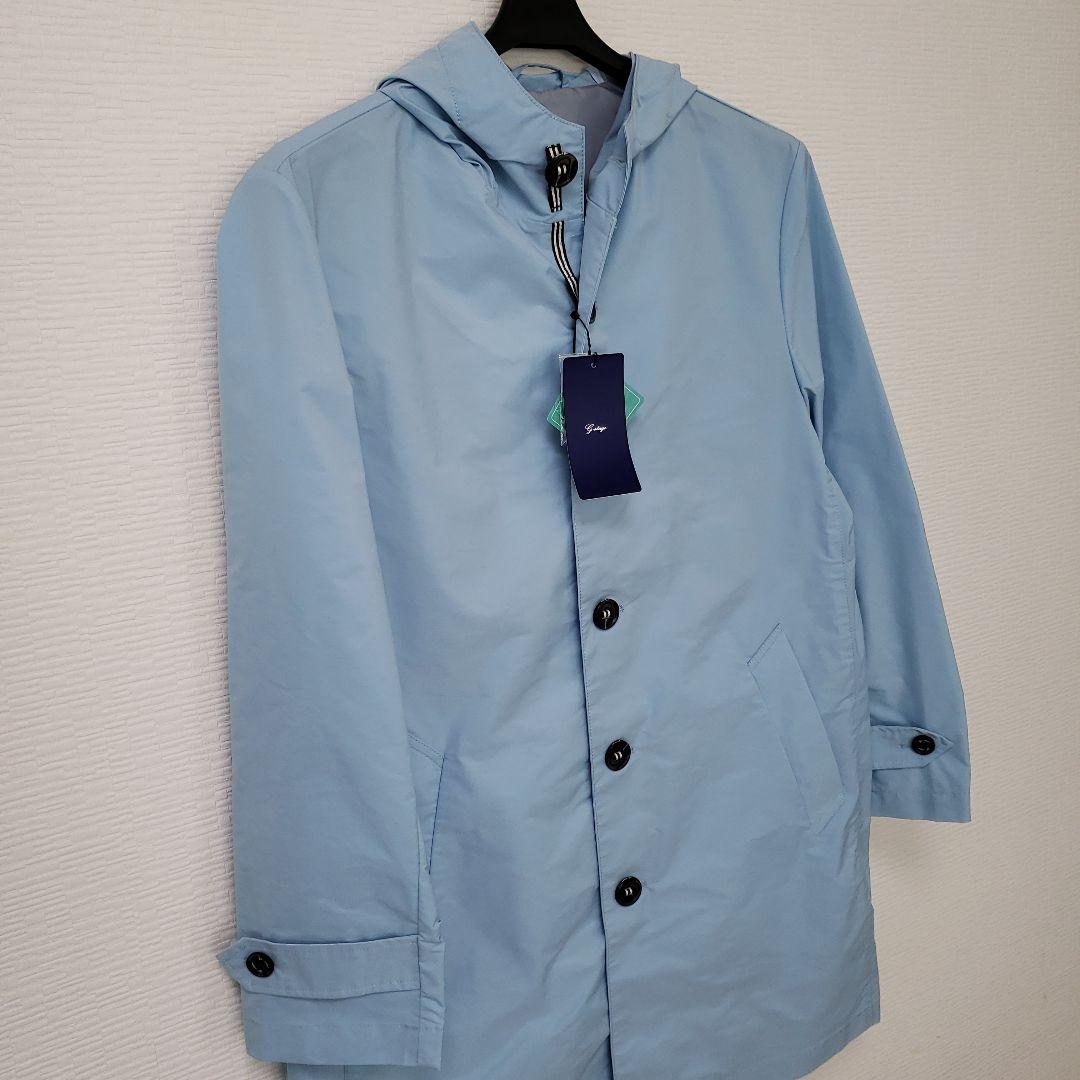 G-STAGE ステンカラーコート フード付き 撥水加工 ポリエステル100%