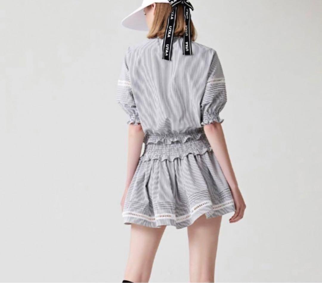 限定値下げ‼️UTAAユタゴルフレディースウェアスカート、サンバイザー3点セット