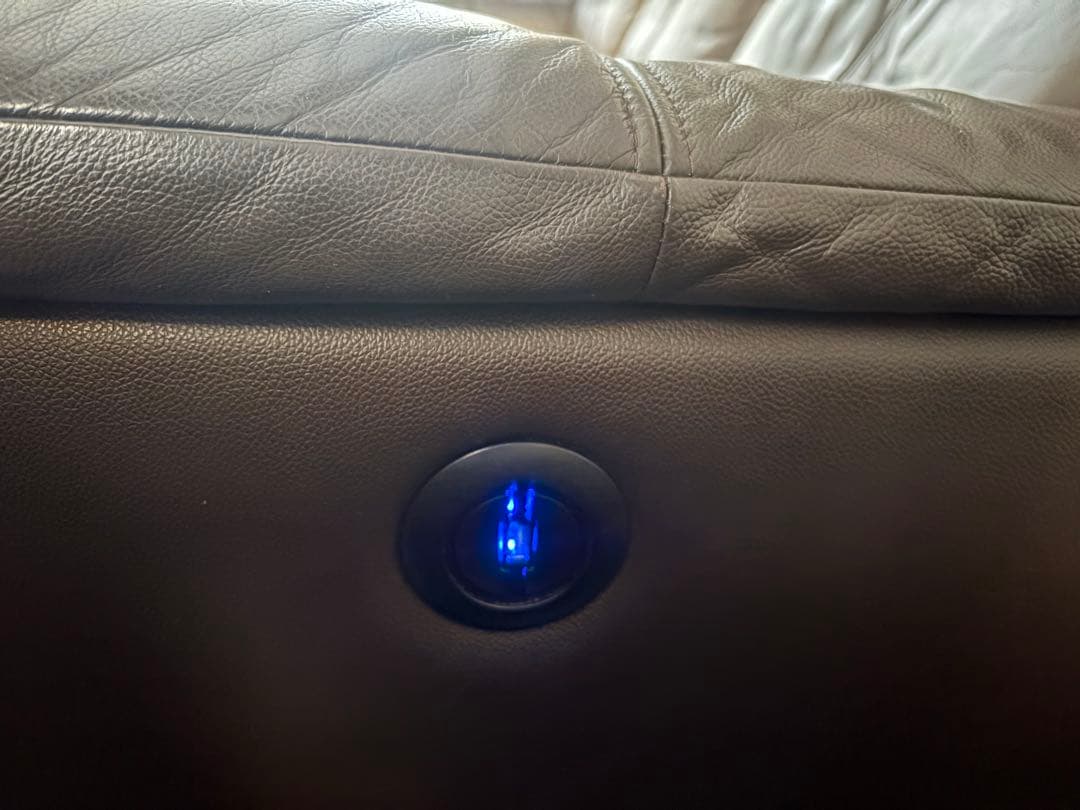 3人掛け電動ソファ