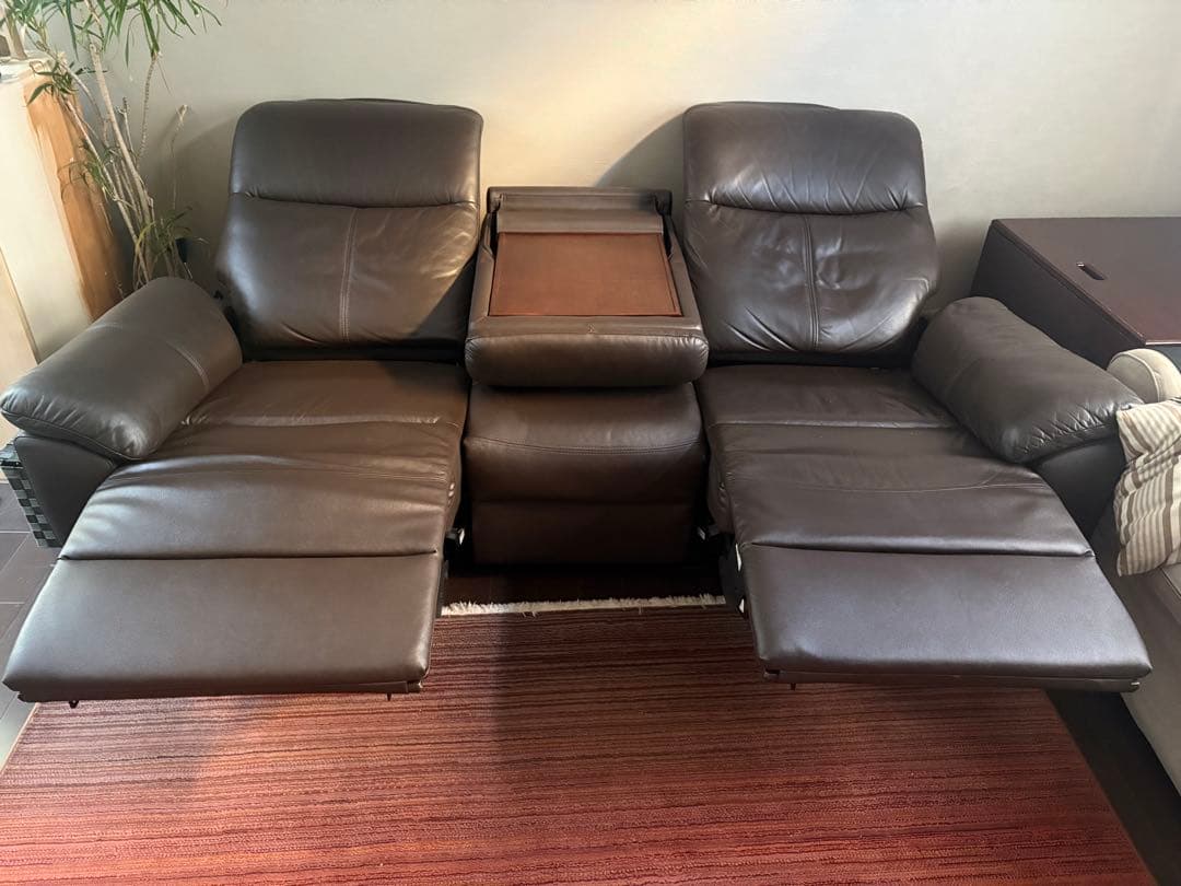 3人掛け電動ソファ