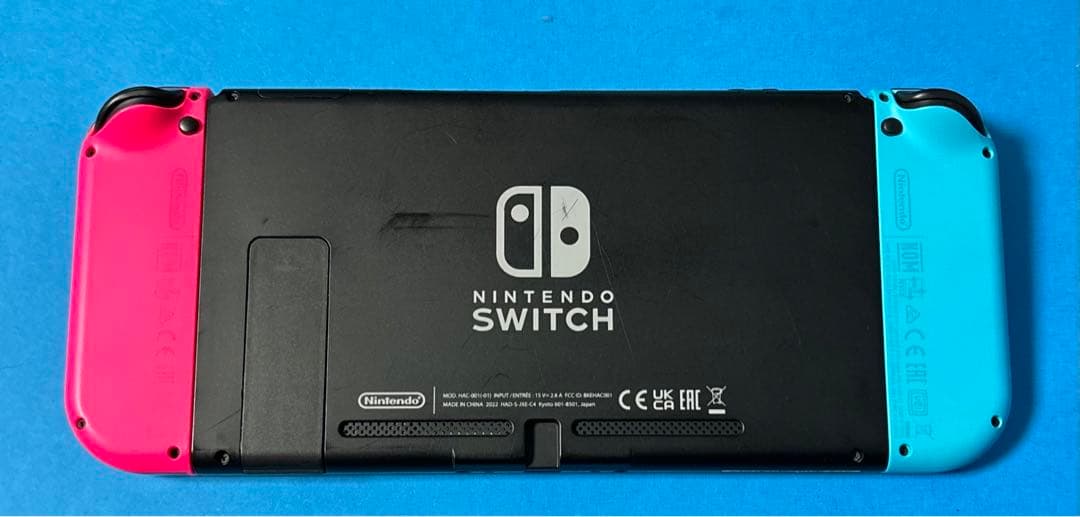 Nintendo Switch 本体　ネオンブルー、ピンク　バッテリー強化版