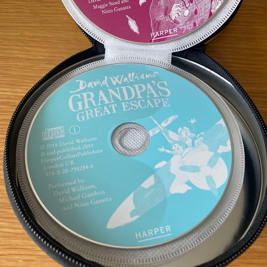 児童洋書 David Williams 8冊＋朗読CD(8冊分の合計28枚)